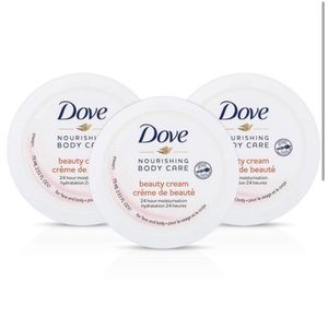Dove Nourishing Beauty Cream (3 pack)